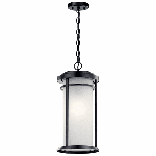 Kichler Toman 10" 1-LT Pendant - Black - 49689BK