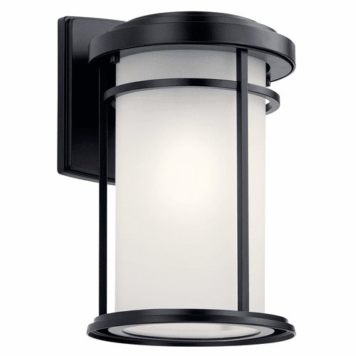 Kichler Toman 13.5" 1-LT Wall Light - Black - 49687BK