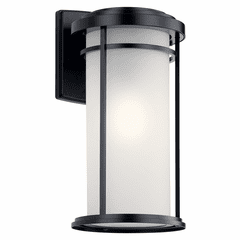 Kichler Toman 20" 1-LT Wall Light - Black - 49688BK