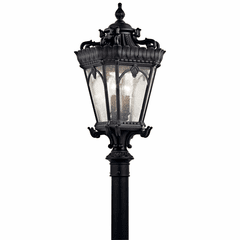 Kichler Tournai 30" 4-LT Post Light - Black - 9559BKT
