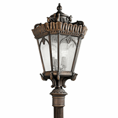 Kichler Tournai 37.5" 4-LT Post Light - Londonderry - 9565LD