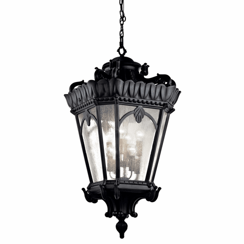 Kichler Tournai 8-LT Pendant - Black - 9568BKT
