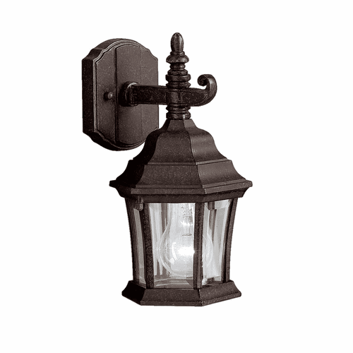Kichler Townhouse 1-LT Wall Light - Tannery Bronze - 9788TZ