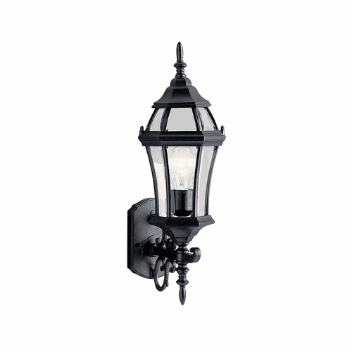 Kichler Townhouse 21.5" 1-LT Wall Light - Black - 9790BK