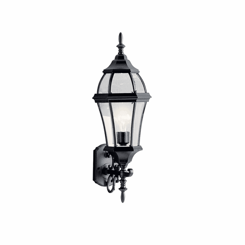 Kichler Townhouse 26.75" 1-LT Wall Light - Black - 9791BK