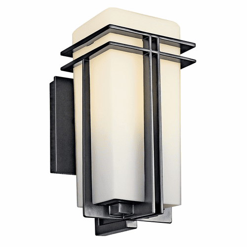 Kichler Tremillo 11.75" 1-LT Wall Light - Black - 49200BK