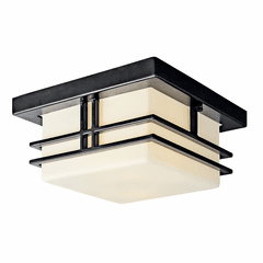Kichler Tremillo 2-LT Flush Mount - Black - 49206BK