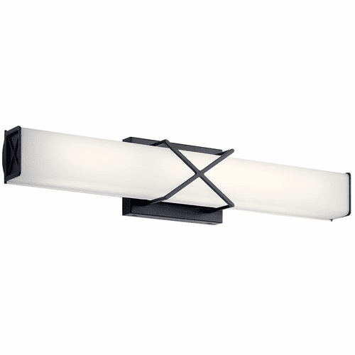 Kichler Trinsic 22in LED Linear Bath Light - Matte Black - 45657MBKLED