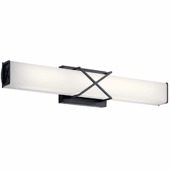 Kichler Trinsic 22in LED Linear Bath Light - Matte Black - 45657MBKLED
