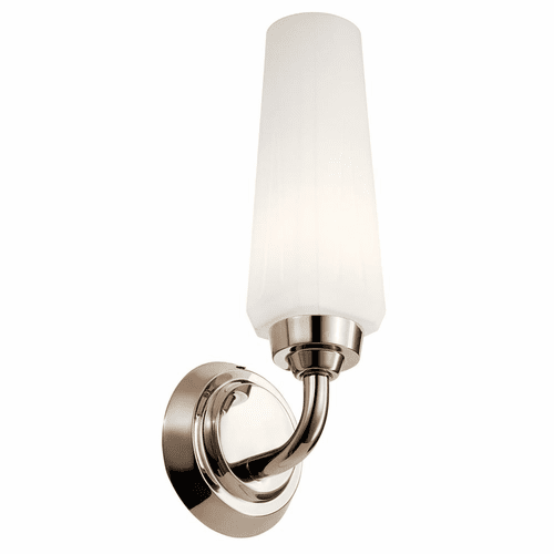 Kichler Truby 1-LT Wall Sconce - Polished Nickel - 55073PN