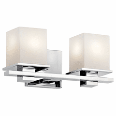 Kichler Tully 2-LT Vanity Light - Chrome - 45150CH