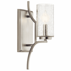 Kichler Vara 1-LT Wall Sconce - Brushed Nickel - 44070NI Kichler Vara 1-LT Wall Sconce - Brushed Nickel - 44070NI