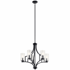 Kichler Vara 5-LT Chandelier - Distressed Black - 44072DBK