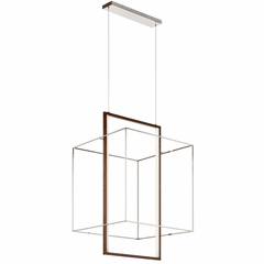 Kichler Viho LED Foyer Chandelier - Polished Nickel - 84044