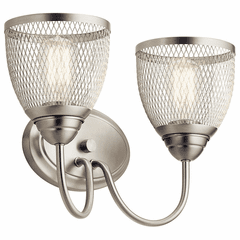 Kichler Voclain 2-LT Bath Light - Brushed Nickel - 55042NI