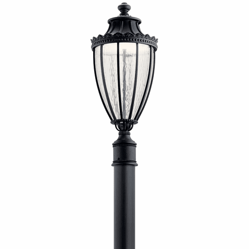 Kichler Wakefield 1-LT LED Post Light - Black - 49756BKTLED