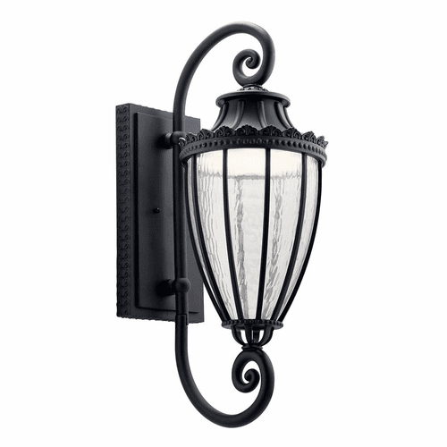 Kichler Wakefield LED 29.5" Wall Light - Black - 49753BKTLED