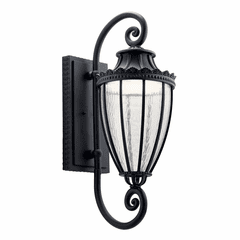 Kichler Wakefield LED 29.5" Wall Light - Black - 49753BKTLED