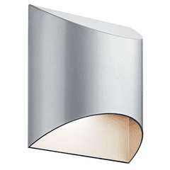 Kichler Wesley Wesly 1-LT LED Wall Light - Platinum - 49278PLLED