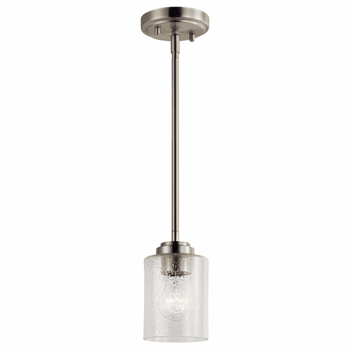Kichler Winslow 1-LT Mini Pendant - Brushed Nickel - 44032NI