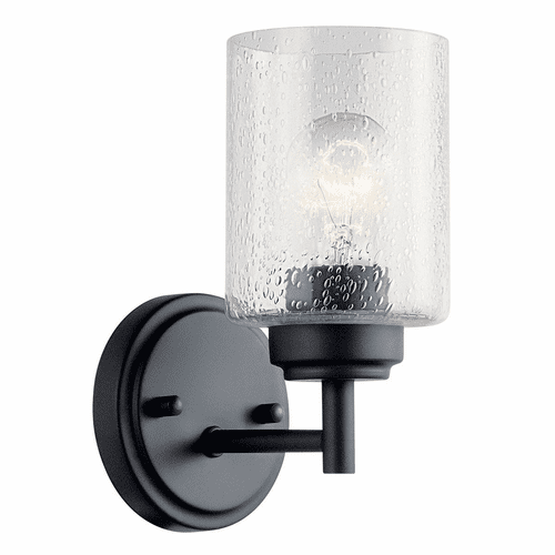 Kichler Winslow 1-LT Wall Sconce - Black - 45910BK