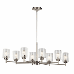 Kichler Winslow 3-LT Chandelier - Brushed Nickel - 44034NI
