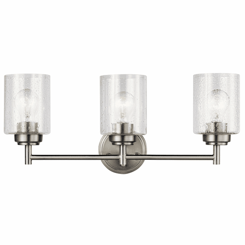 Kichler Winslow 3-LT Vanity Light - Brushed Nickel - 45886NI