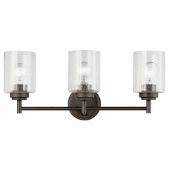 Kichler Winslow 3-LT Vanity Light - Olde Bronze - 45886OZ