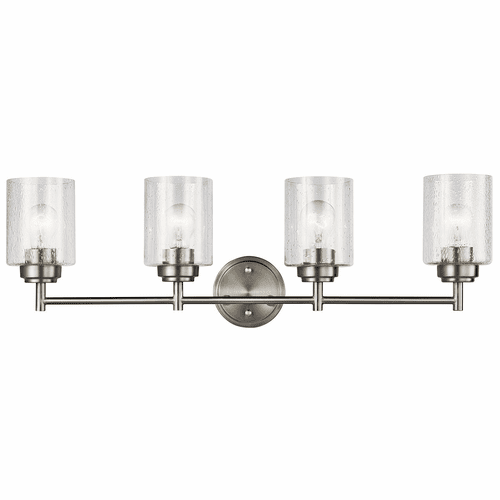Kichler Winslow 4-LT Vanity Light - Brushed Nickel - 45887NI