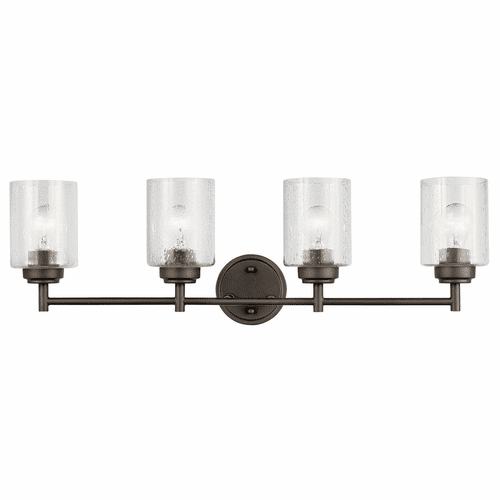 Kichler Winslow 4-LT Vanity Light - Olde Bronze - 45887OZ