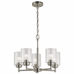 Kichler Winslow 5-LT Chandelier - Brushed Nickel - 44030NI