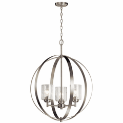 Kichler Winslow 8-LT Chandelier - Brushed Nickel - 44035NI