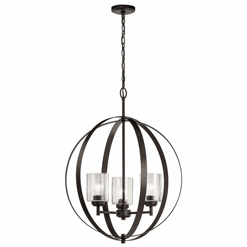 Kichler Winslow 8-LT Chandelier - Olde Bronze - 44035OZ