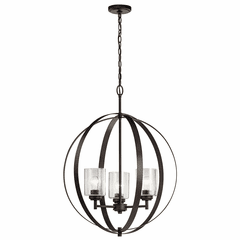 Kichler Winslow 8-LT Chandelier - Olde Bronze - 44035OZ