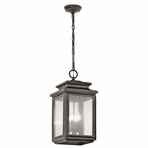 Kichler Wiscombe Park 4-LT Pendant - Olde Bronze - 49505OZ