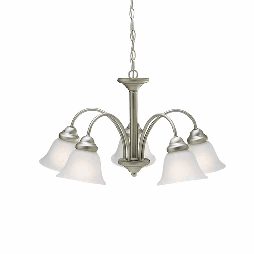 Kichler Wynberg 5-LT Chandelier - Brushed Nickel - 2093NI