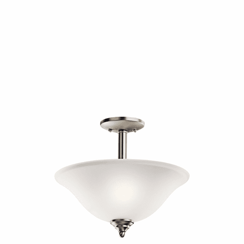 Kichler Wynberg Armida 2-LT Convertible Inverted Pendant - Brushed Nickel - 3694NI
