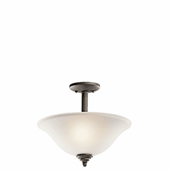 Kichler Wynberg Armida 2-LT Convertible Inverted Pendant - Olde Bronze - 3694OZ