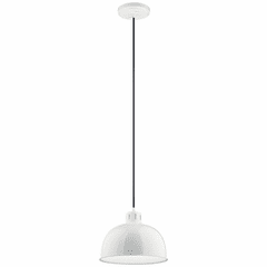 Kichler Zailey 1-LT Pendant - White - 52152WH