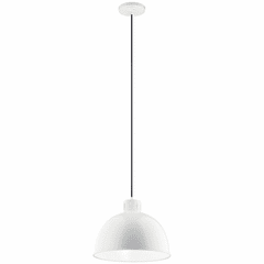 Kichler Zailey 1-LT Pendant - White - 52153WH