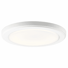 Kichler Zeo 3000K LED 10" Round Flush Mount - White - 44246WHLED30