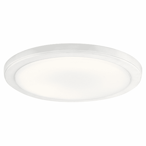 Kichler Zeo 3000K LED 13" Round Flush Mount - White - 44248WHLED30