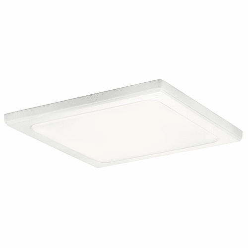 Kichler Zeo 3000K LED 13" Square Flush Mount - White - 44249WHLED30