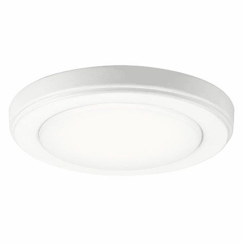 Kichler Zeo 3000K LED 7" Round Flush Mount - White - 44244WHLED30