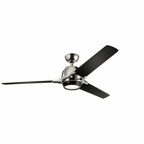 Kichler Zeus LED 60" Ceiling Fan - Polished Nickel - 300060PN