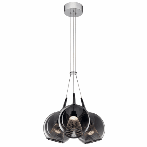 Kichler Zin 3-LT Pendant Cluster - Chrome - 84155