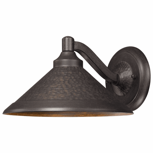 Kirkham 1-LT Outdoor LED Wall Mount - Aspen Bronze - 8102-A138-L