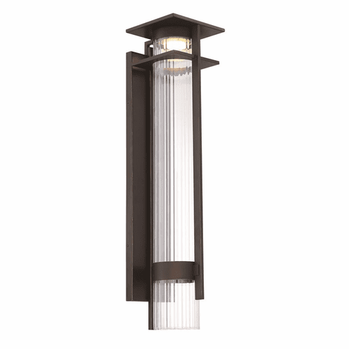 Kittner Outdooe LED Wall Mount - Oil Rubbed Bronze W/ Gold High - 72743-143C-L