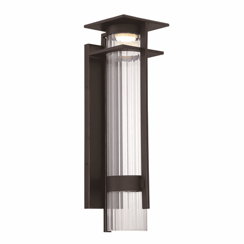 Kittner Outdoor LED Wall Mount - Oil Rubbed Bronze W/ Gold High - 72742-143C-L