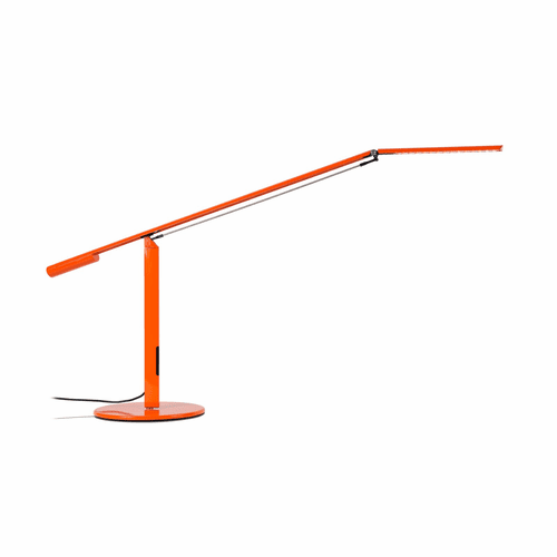 Koncept Equo LED Desk Lamp - Orange - ELX-A-W-ORG-DSK